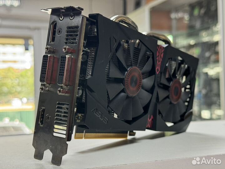 Видеокарта asus strix GTX 950 2GB gddr5