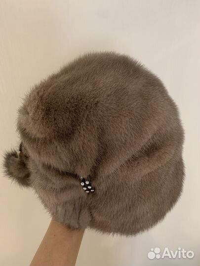 Шапка норковая женская