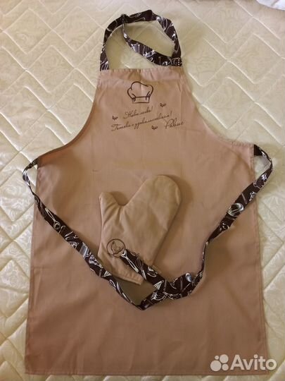 2 Набора фартук+прихватка новые