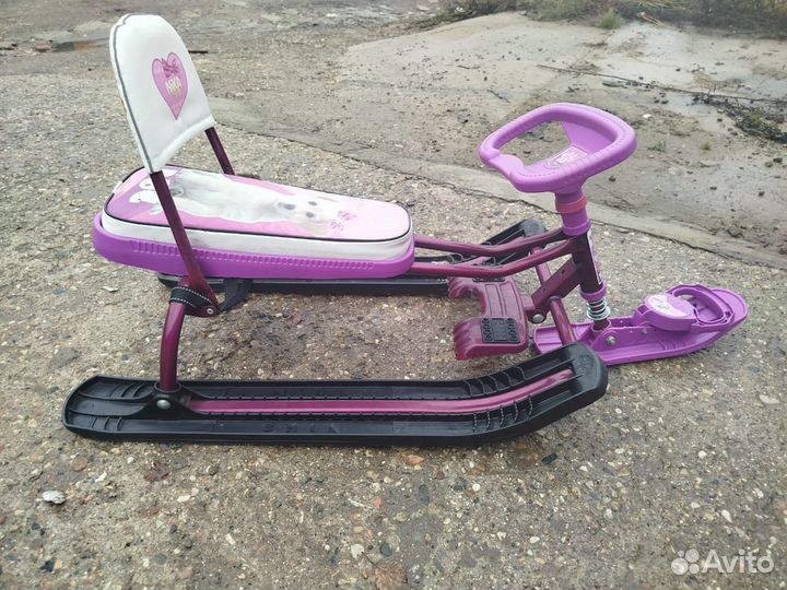 Детский снегокат бу