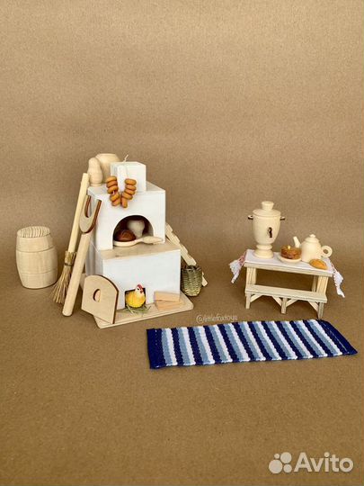 Сенсорная коробочка «Русская изба»