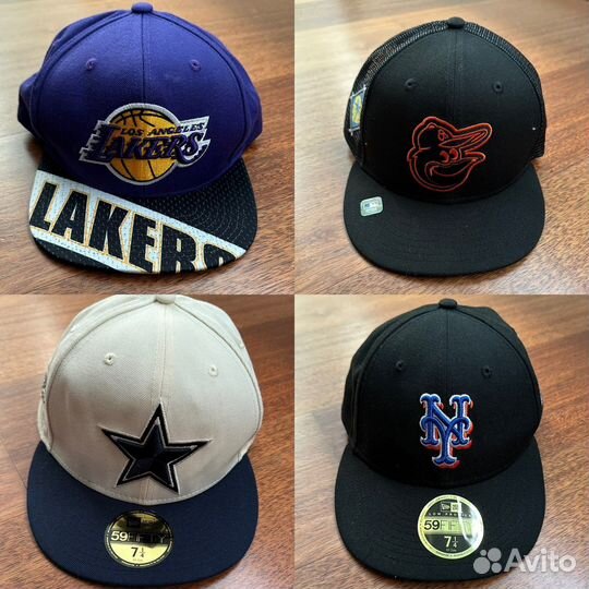 Бейсболки New Era, 47 Brend, Fanatics, Nike