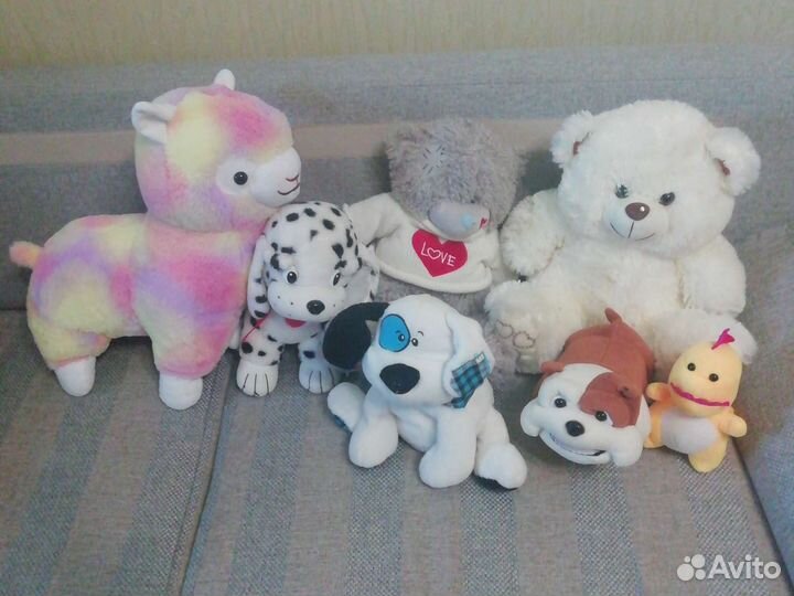 Мягкие игрушки пакетом