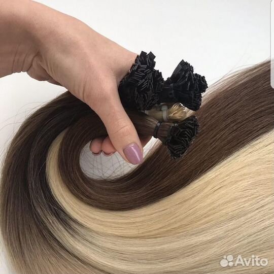 Снятие наращённых волос