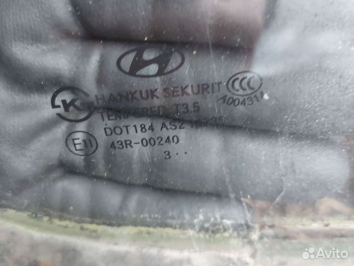 Стекло двери Хендай Н1 Гранд Старекс