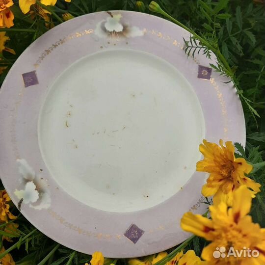 Антикварная тарелка