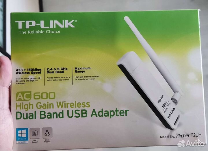 Usb wifi адаптер Tp Link AC 600