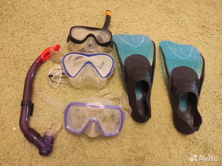 Ласты и маска