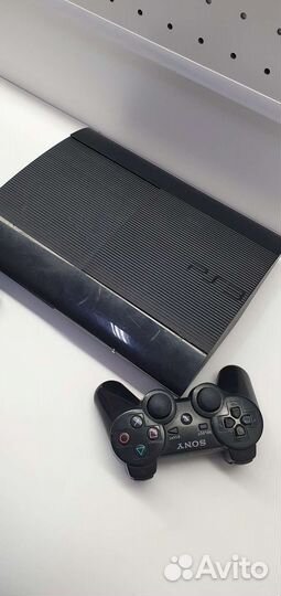 Sony PS3 super slim прошитая 500 гб