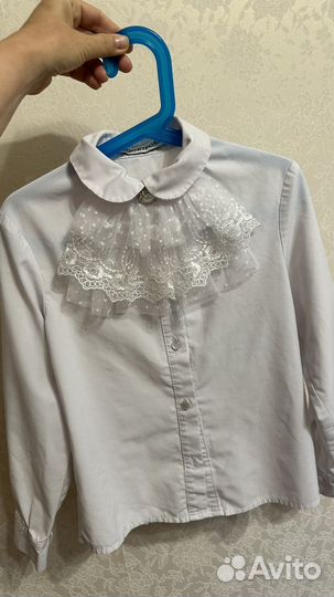 Блузка для девочки в школу