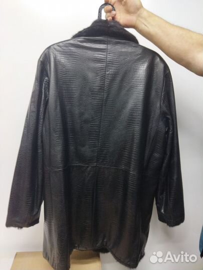 Мужская норковая шуба