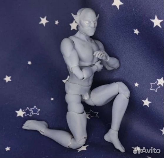 Кукла шарнирная бжд (bjd) Орк, Заяц, Олень