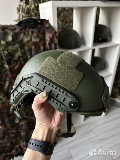 Бронированный тактический шлем - арамидный бр2