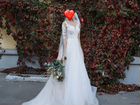 Свадебное платье со шлейфом 40-44