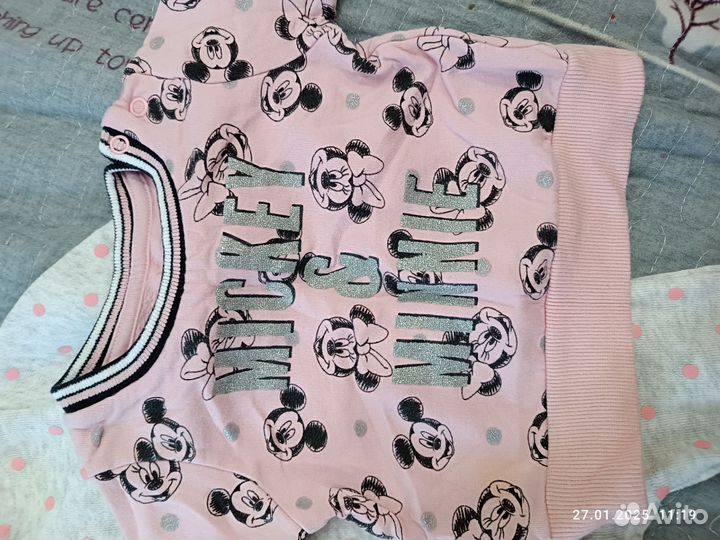 Пакет теплых вещей для девочки 62 размер