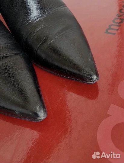 Сапоги кожаные женские 37 размер Mascotte