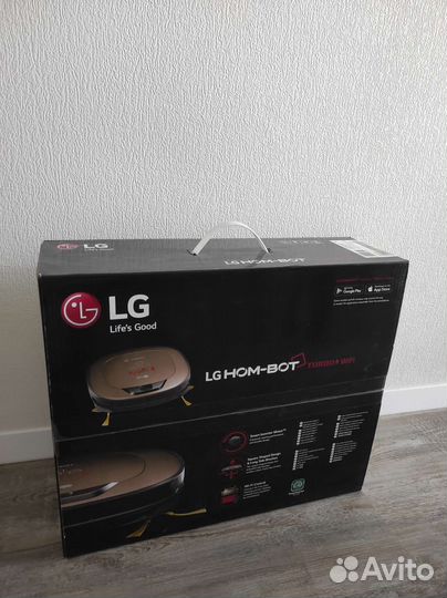 Робот-пылесос LG HOM-BOT square