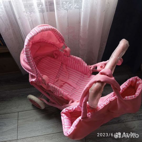 Коляска трансформер для кукол