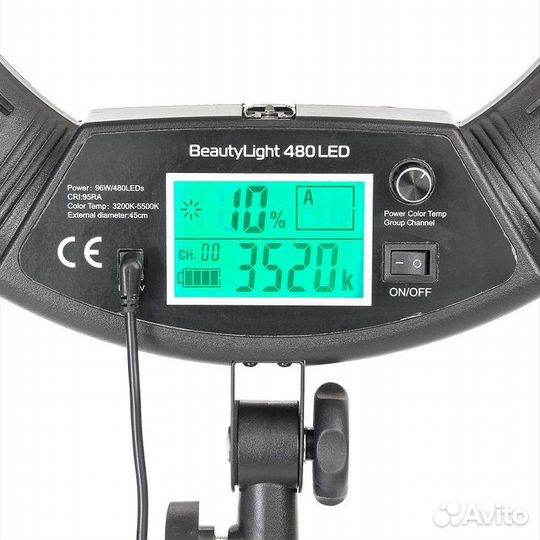 Кольцевая лампа Falcon Eyes BeautyLight 480 LED