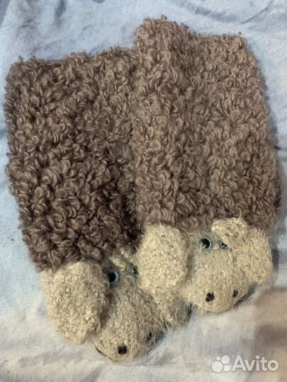 Варежки ручной работы