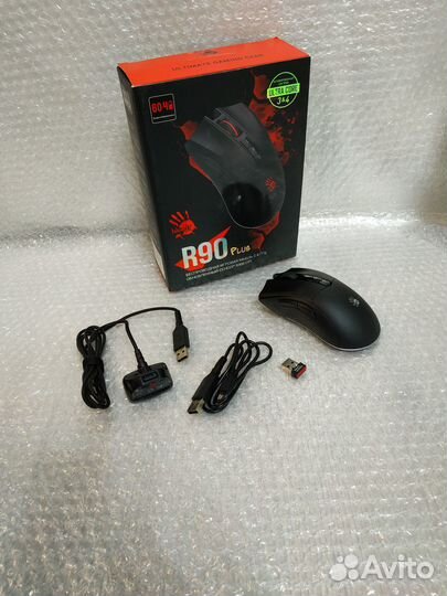 Игровая беспроводная мышка Bloody R90 Plus