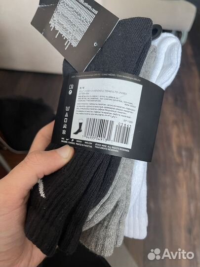 Носки nike cotton cushion