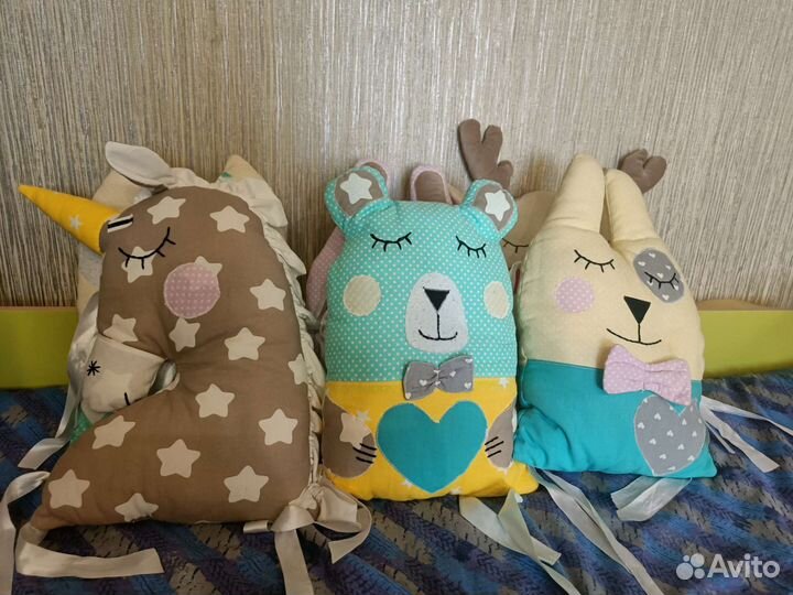 Бортики в кроватку