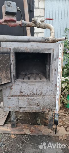 Печь с водяным контуром бу