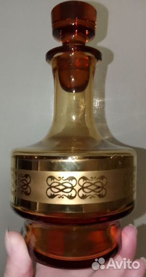 Графин и 5 стопочек. Винтаж. Ретро