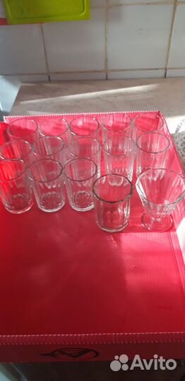 Граненые стаканы,стопки,лафитник СССР