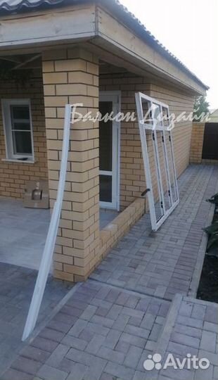 Двери пвх, алюминий + установка под ключ