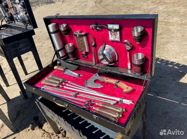 Шашлычный подарочный набор