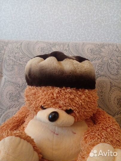 Меховой берет зимний