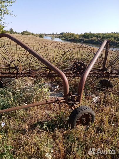 Грабли ворошилки 5 колес бу. подборщик для жатки