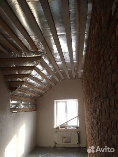 Утеплитель эковата тепло-звуко изоляция для мансар