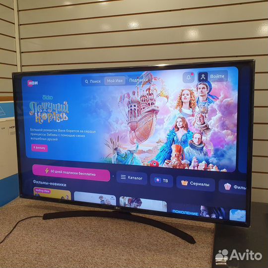 Телевизор LG55 4K, SMART TV