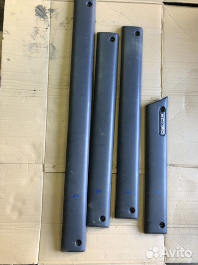 Боковые накладки Renault Master 2