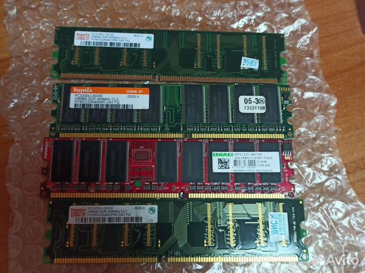 Оперативная память озу DDR1 PC3200
