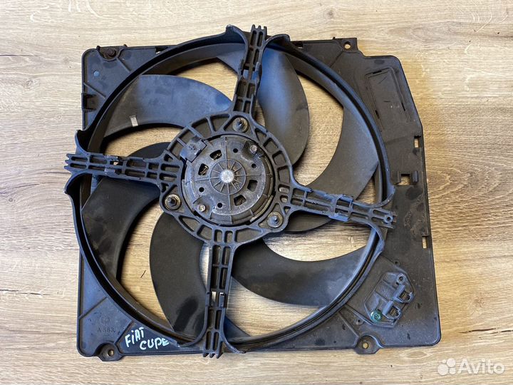 Fiat купе вентилятор охлаждения