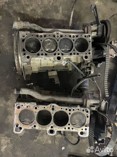 Блок двигателя Hyundai Accent II (+тагаз) 1.5 16V