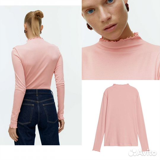 Хлопковый лонгслив Arket p.xs
