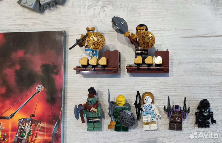 Lego Ninjago 71722 Подземелье колдуна-скелета