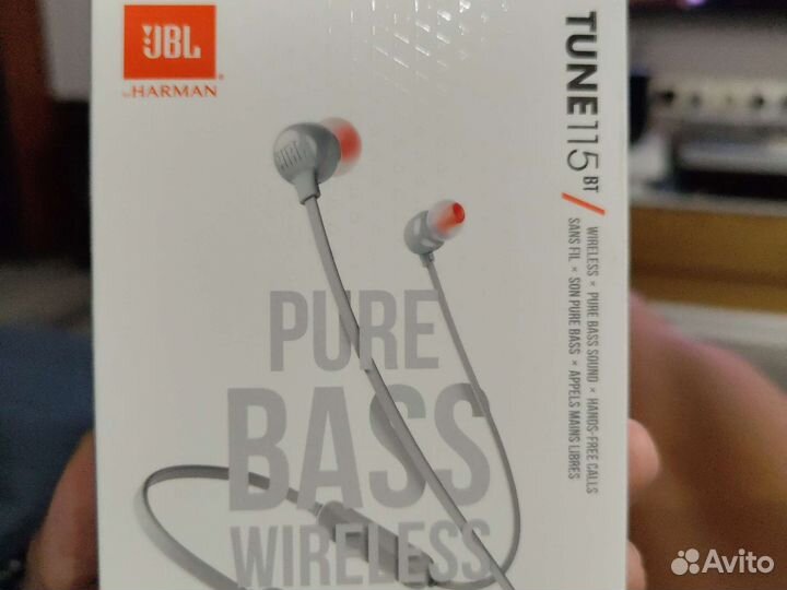 Беспроводные наушники JBL tune 115