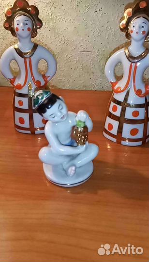 Фарфоровые статуэтки СССР лфз дулево