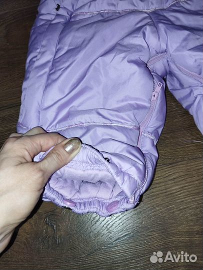 Зимний комбинезон для девочки 74