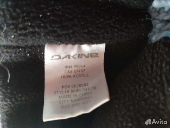 Шапка зимняя Dakine оригинал