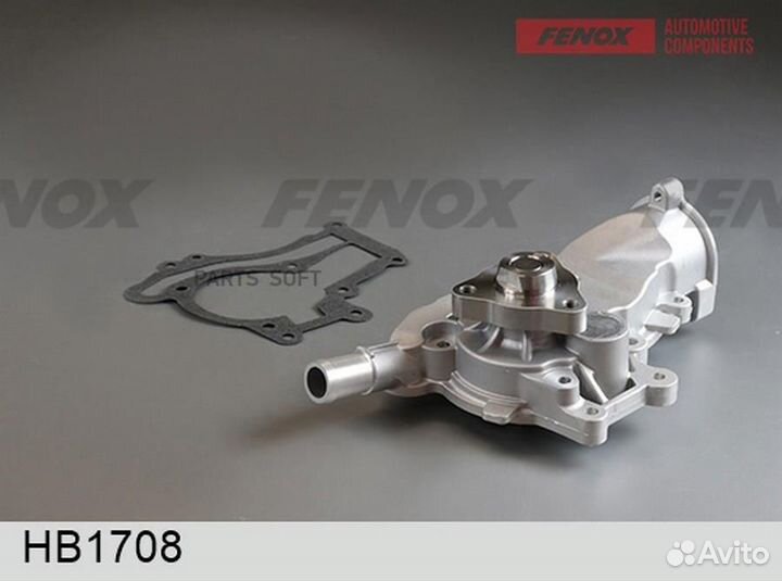 Насос водяной GM astra J/corsa D 06- HB1708 fenox