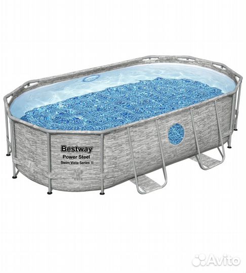 Каркасный бассейн прямоугольный