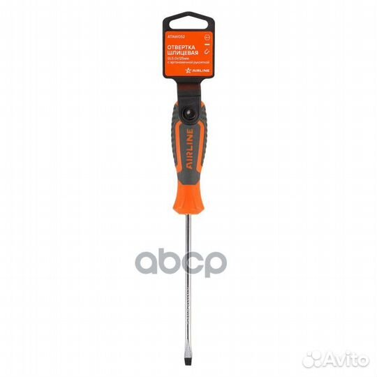 Отвертка шлицевая ataw052 airline