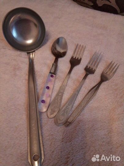 Вилки, ложки, половник